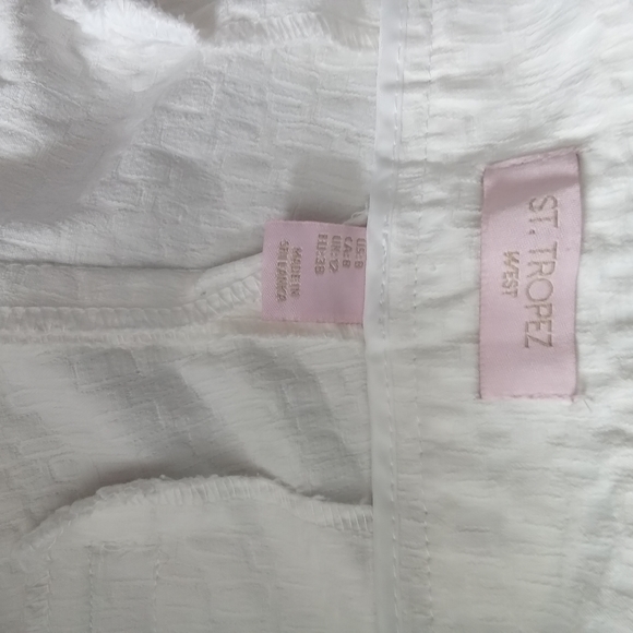 White Capri Pants - Picture 5 of 6